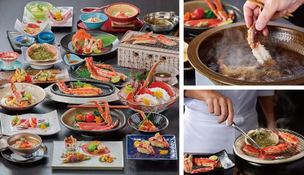 横浜甲羅本店で提供される“初がに”料理のイメージ