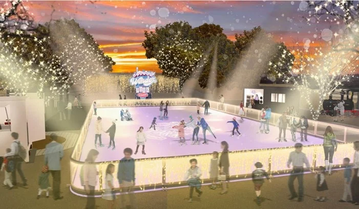 Winter Wonder Park Yokohama 2025-26のスケートリンクイメージ