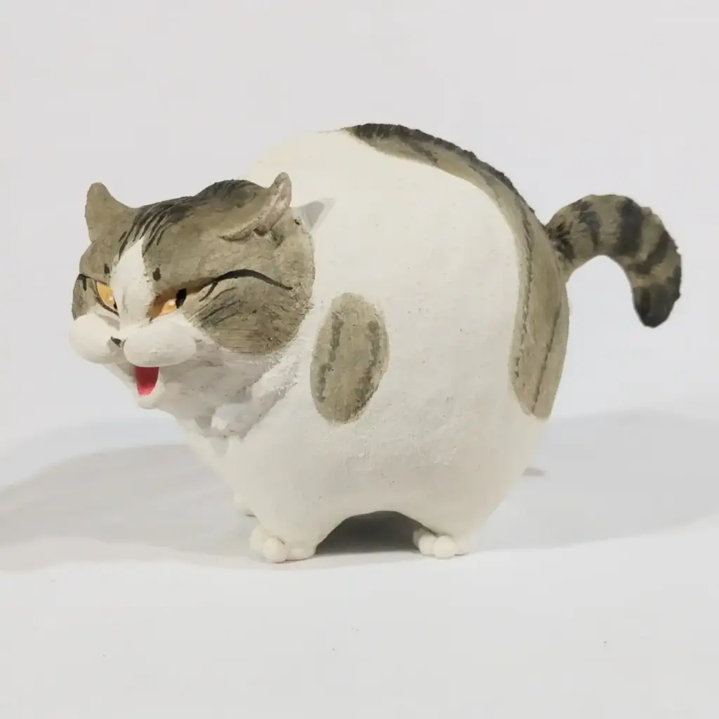 猫フェス2025 出展作品の例（絵画や雑貨）