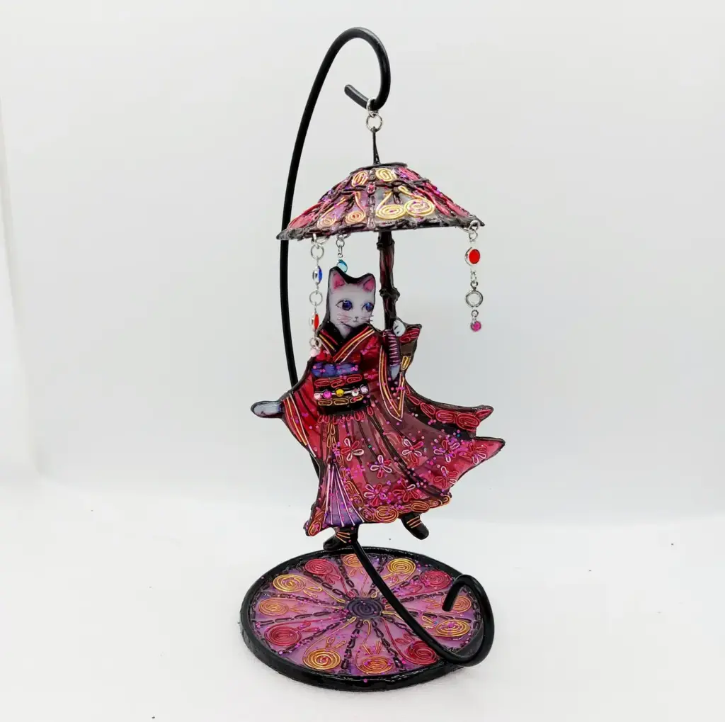 猫フェス2025 出展作品の例（絵画や雑貨）