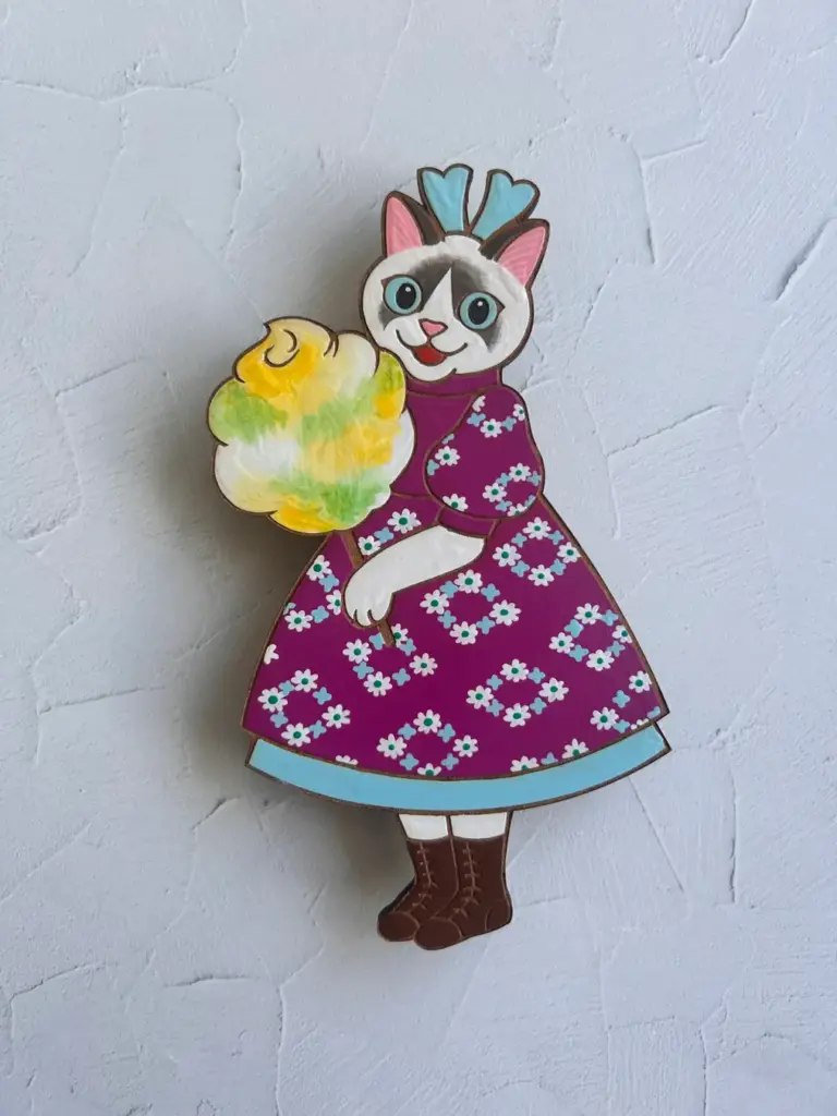 猫フェス2025 出展作品の例（絵画や雑貨）