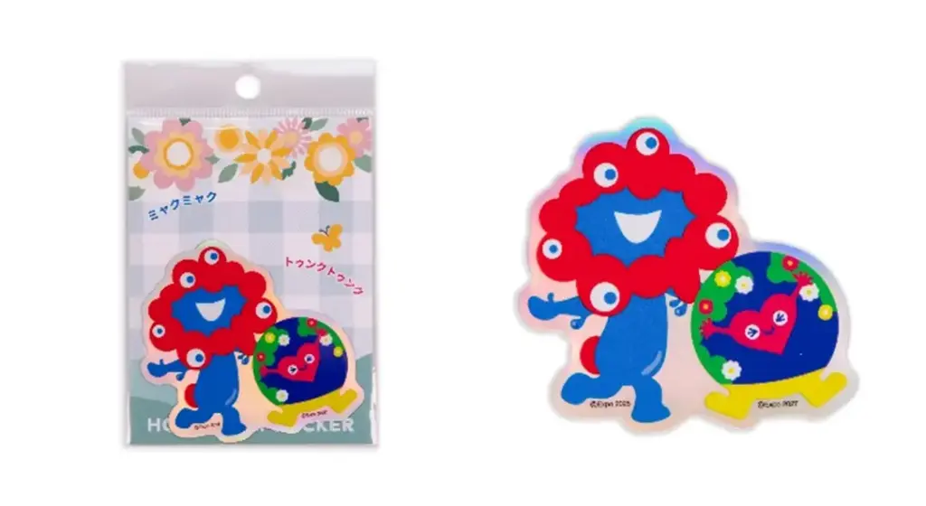 ミャクミャクとトゥンクトゥンクがデザインされた横濱ハーバーダブルマロンの限定パッケージ