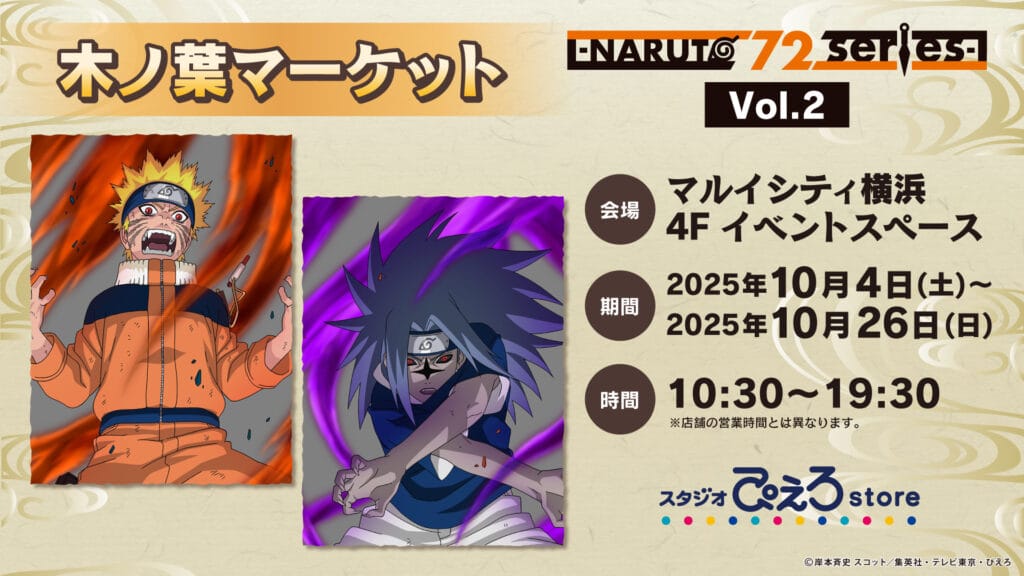 NARUTO 木ノ葉マーケット 会場イメージ