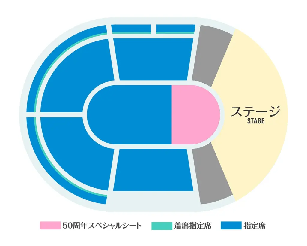 初音ミク LAWSON 50th Anniversary Special LIVE　STAGE MAP