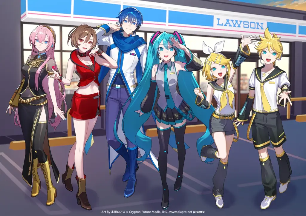 初音ミク LAWSON 50th Anniversary Special LIVEのサブビジュアル